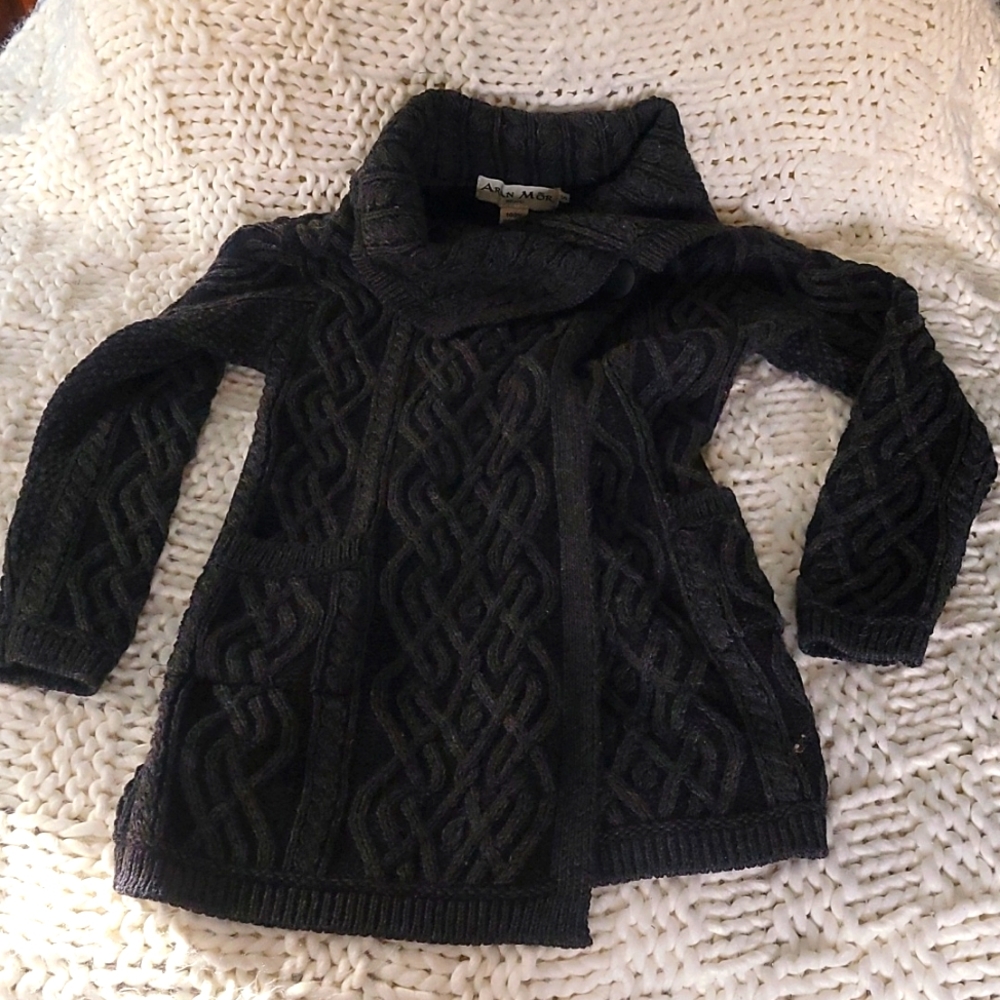 Aran Mor Long Irish Sweater